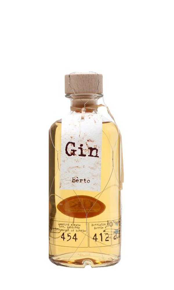 Gin Berto Juniperus Cask Finish by Antica Distilleria Quaglia (Italian Gin)