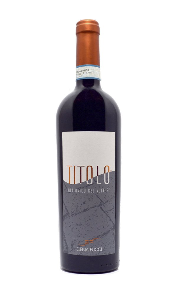 Aglianico del Vulture “TITOLO” by Elena Fucci (Italian Organic Red Wine)