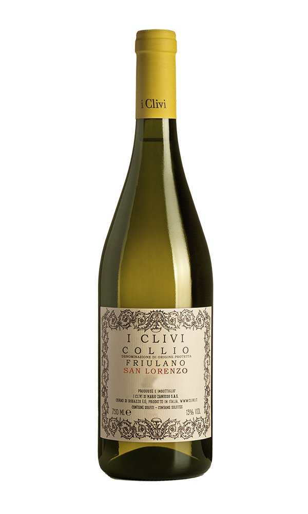 Collio Friulano San Lorenzo DOP by I Clivi (Italian White Wine)