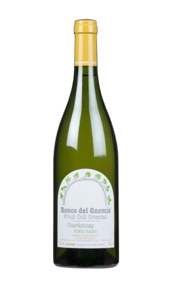 Chardonnay Ronco Basso by Ronco del Gnemiz (Italian Organic White Wine)