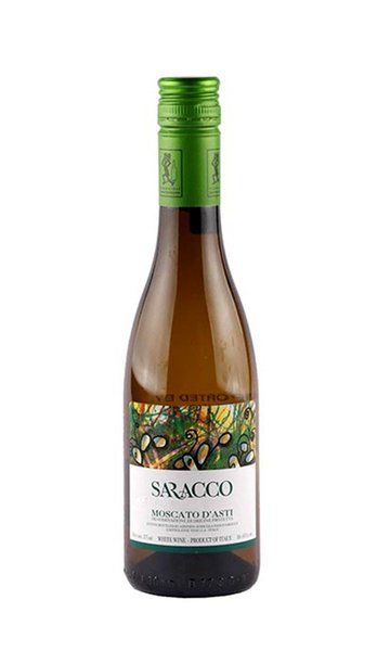 Moscato d'Asti DOCG by Paolo Saracco (Case of 6 by 375 ml each - Italian Sweet White Wine)