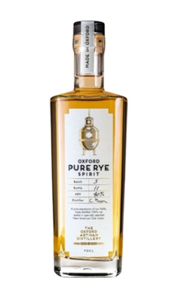 Pure Rye Spirit by The Oxford Artisan Distillery (UK Organic Spirit)