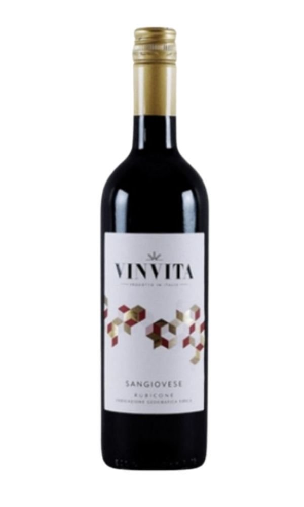 Sangiovese Rubicone by Vinvita (Case of 6 – Italian Red Wine)