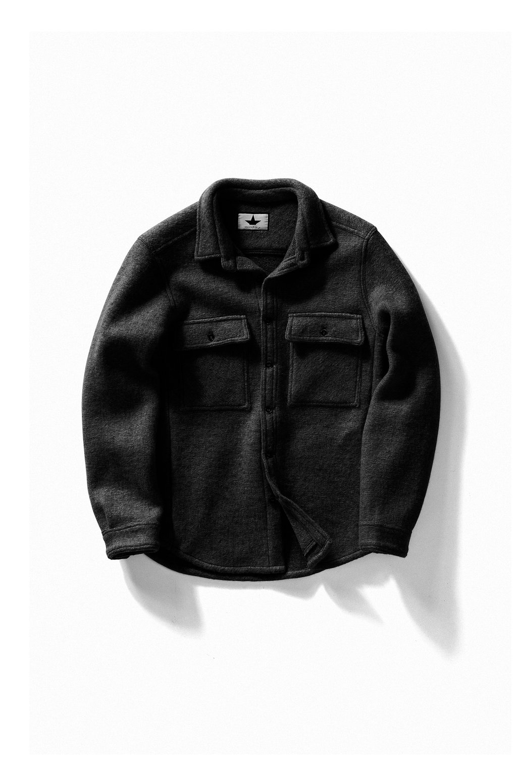 Men's Jacket-Shirt - JM1888TLANV - Black