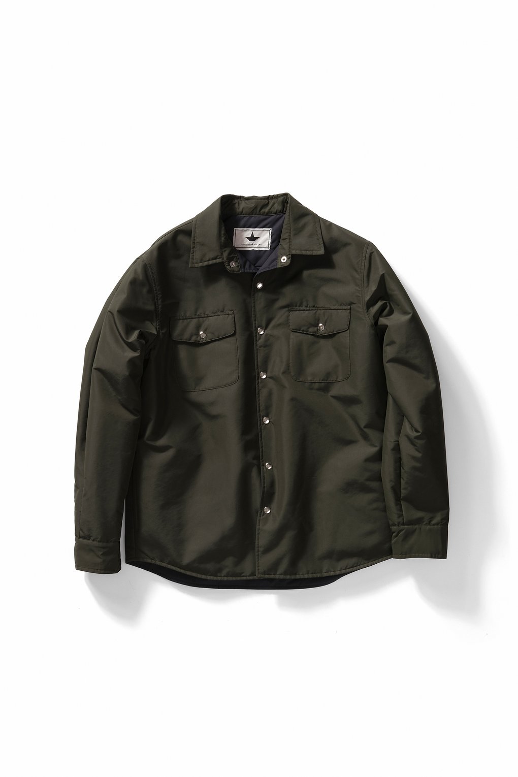 Jacket-Shirt Man - JM2076TPAYA - Army Green