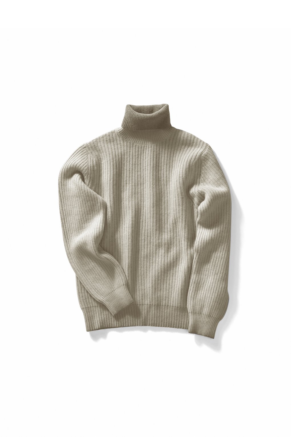 Men's turtleneck sweater - MM2079TWTIE - Biscuit Fade