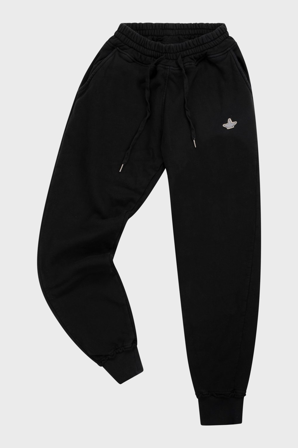 Pantalone in tuta basico con logo - Black