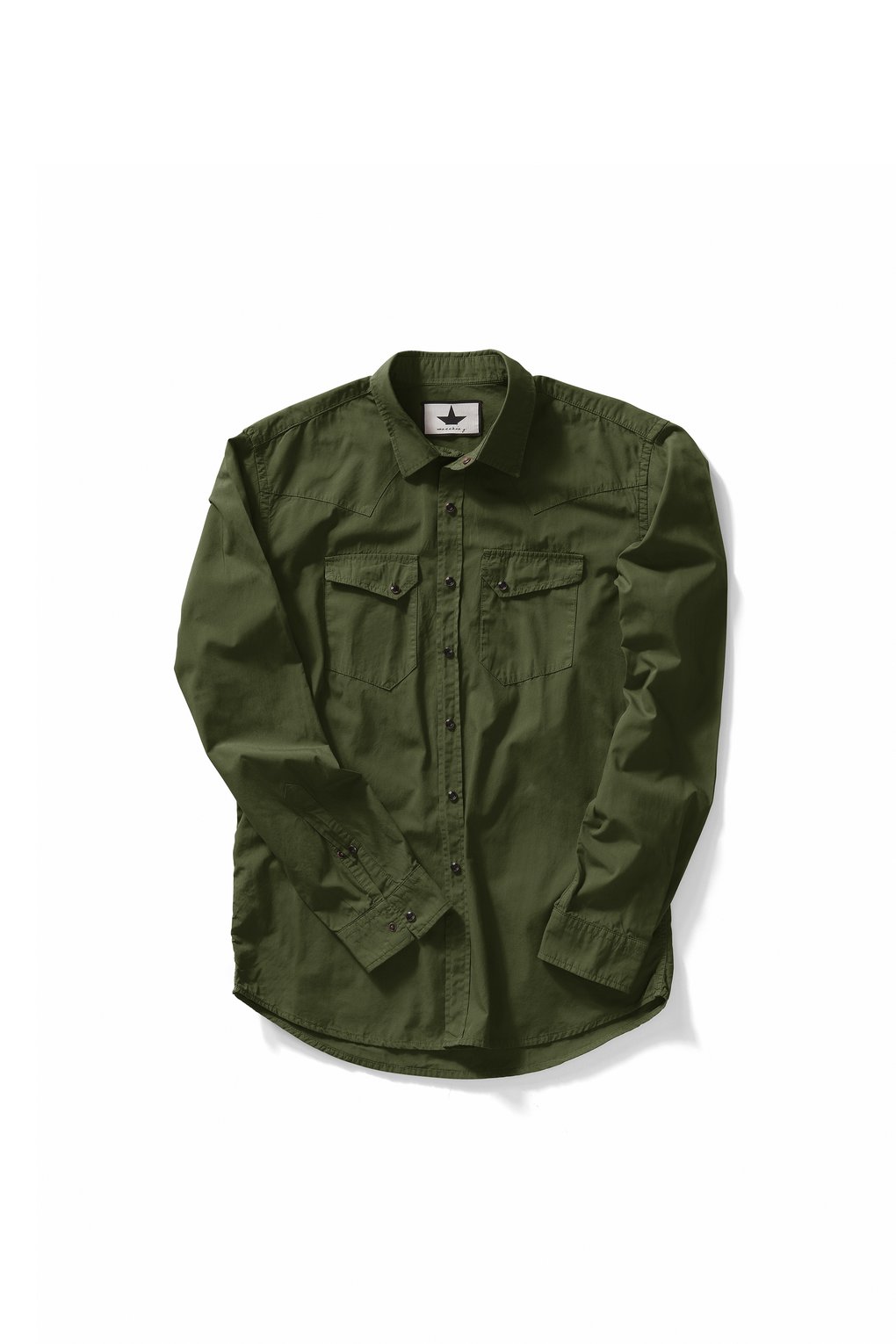 Men's Shirt - SM2069TCWES - Army Green