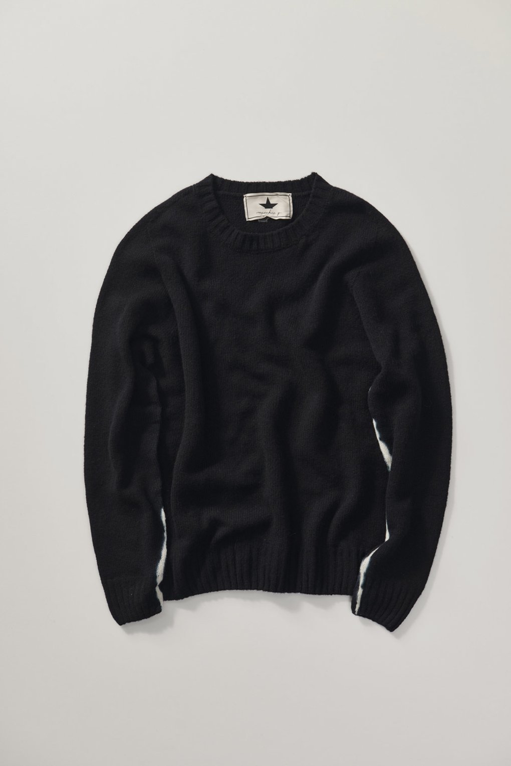 Batik effect sweater - Black
