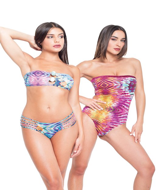 FASCIA CON ACCESSORI SMALTATI 1750 - Riflessi Azzurro