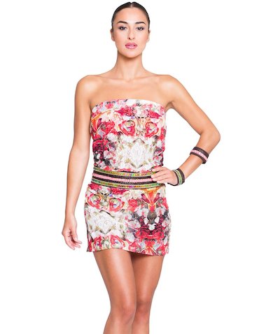 Short lace dress - Frida Bianco