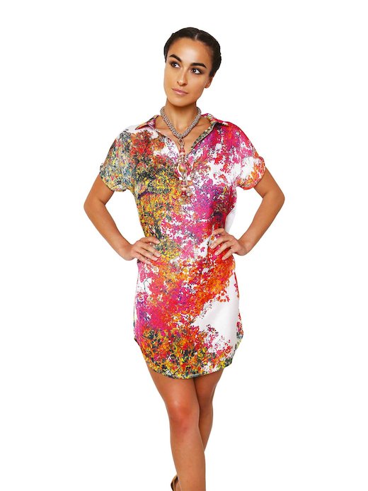 CAMICIA CAFTANO - Albero Bianco