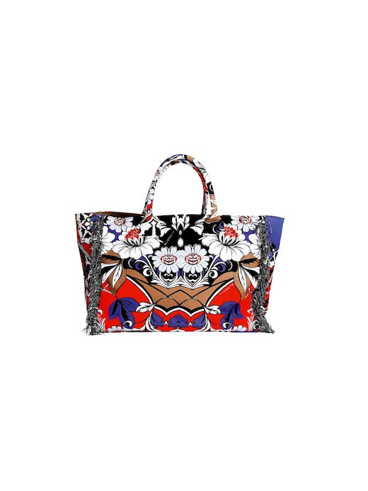 CANVAS FANTASY BAG - Bandana Blu