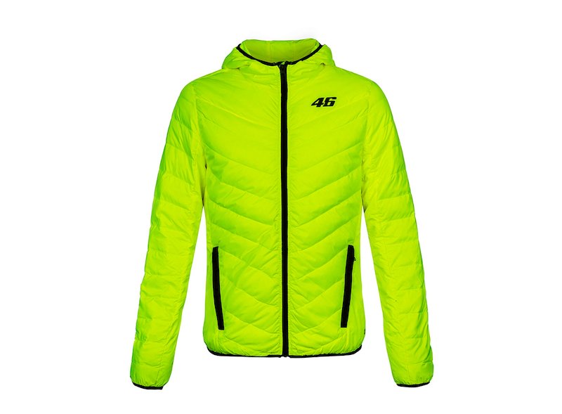 Fluorescent Rossi Core puffer jacket