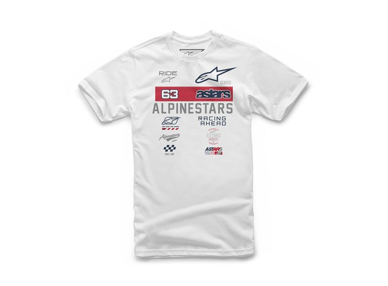 T-shirt Alpinestars Esponsor blanc