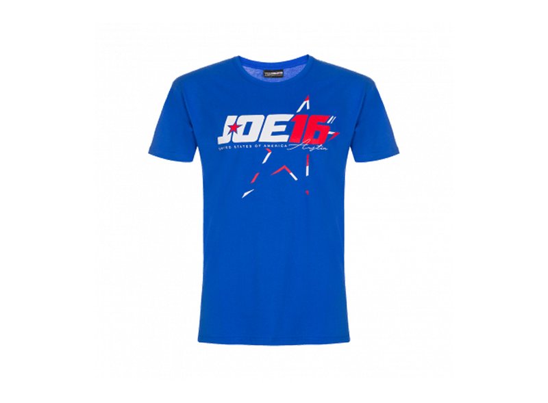 T-shirt Joe Roberts 16 Bleu