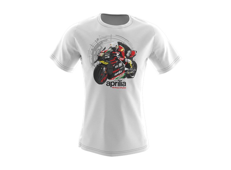 Camiseta Aprilia Racing Niño