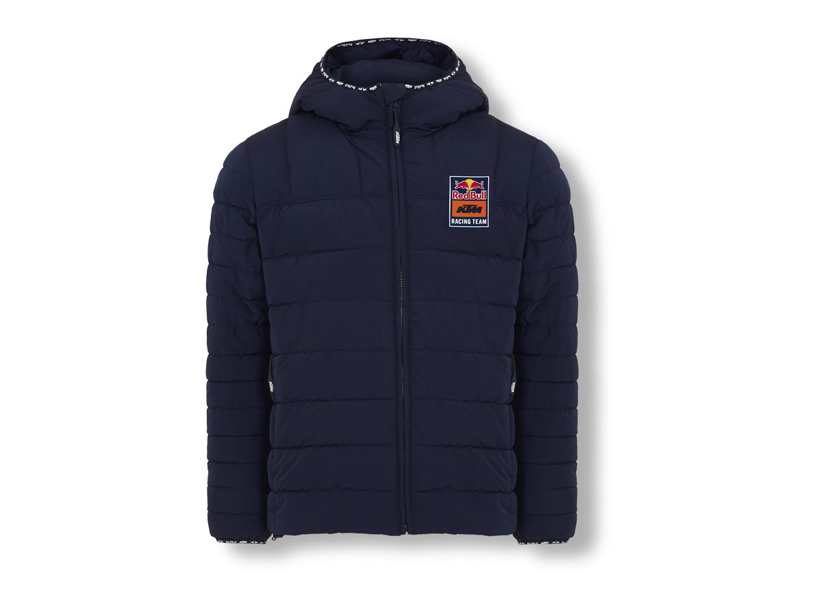 red bull puffer jacket