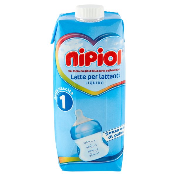 Nipiol 1 Latte per lattanti Liquido 500 ml