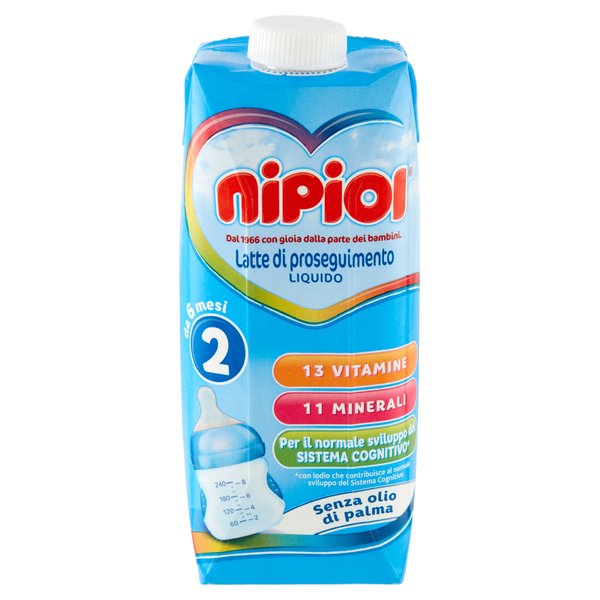 Nipiol 2 Latte di proseguimento Liquido 500 ml