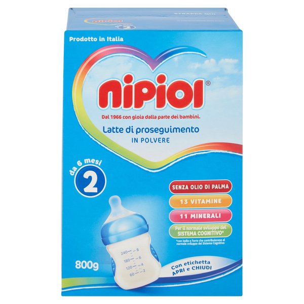 Nipiol 2 Latte di Proseguimento in Polvere 2 x 400 g