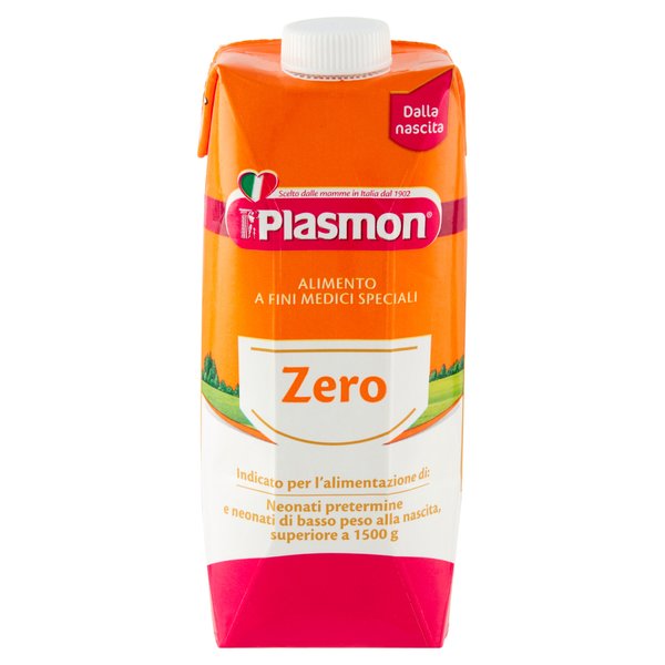 Plasmon latte Zero liquido Alimento a fini medici speciali 500 ml