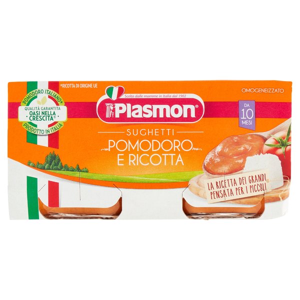 Plasmon Sughetti Pomodoro e Ricotta 160 g