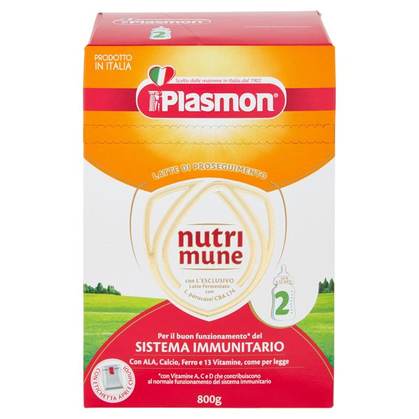 Plasmon Nutri-Mune 2 Latte di Proseguimento in polvere 2 x 400 g