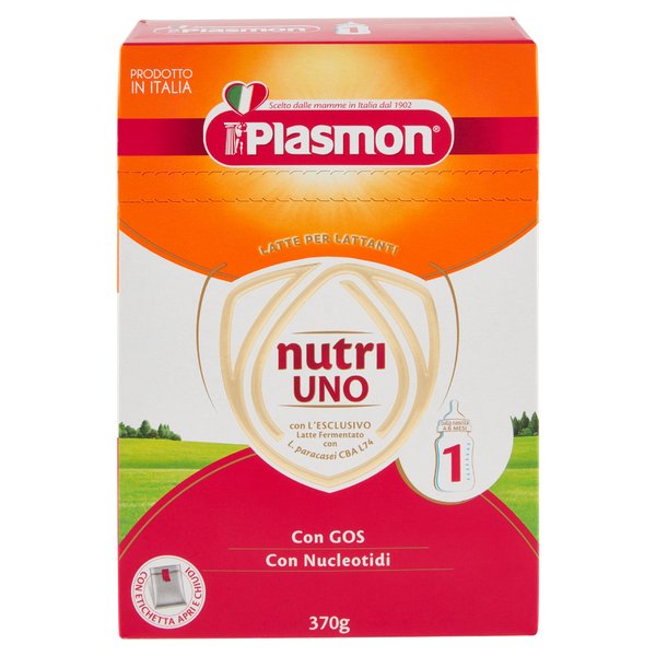 Plasmon Nutri-UNO Latte per Lattanti in polvere 370g