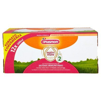 Plasmon nutrimune 2 Latte di Proseguimento 12 x 500 ml