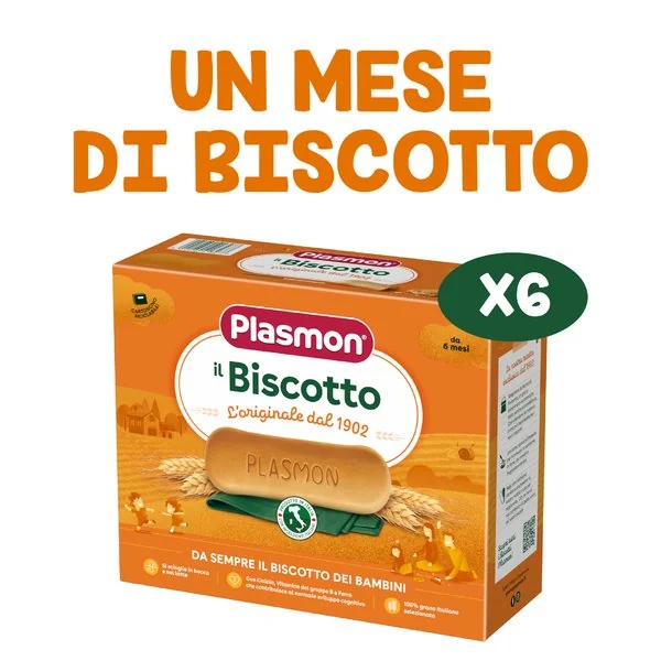 Un mese di Biscotto Plasmon - 6x720g