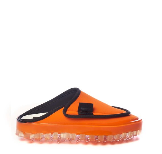 Women's BOLD slippers in breathable orange technical fabric