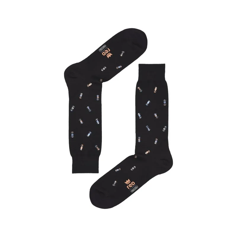 Men's Crew socks Grand Prix print