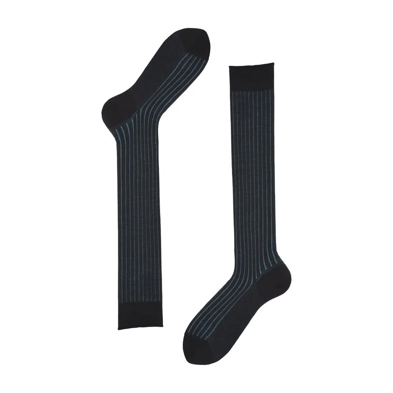 Men's vanisè ribbed long socks 8/2