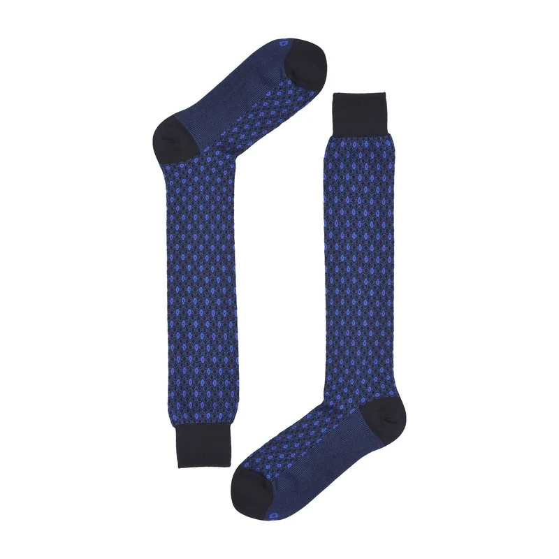 Men's Long socks Jacquard Circles