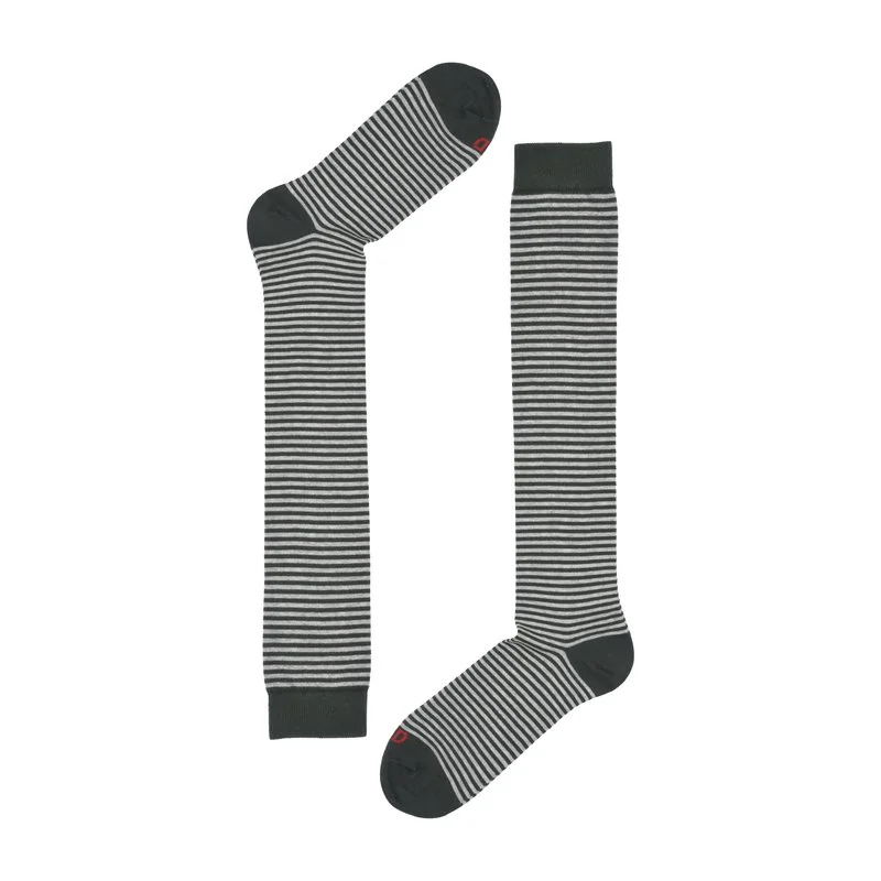 Men's striped long socks.