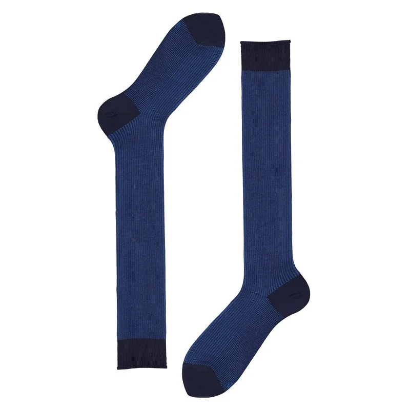 Men vanisè 2/2 Ribbed long socks