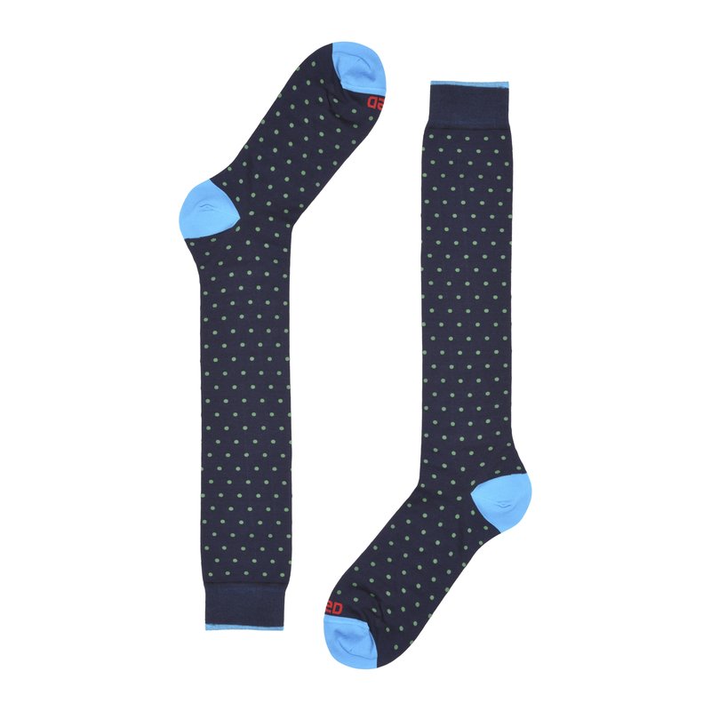 Extralight Cotton polka dot long socks