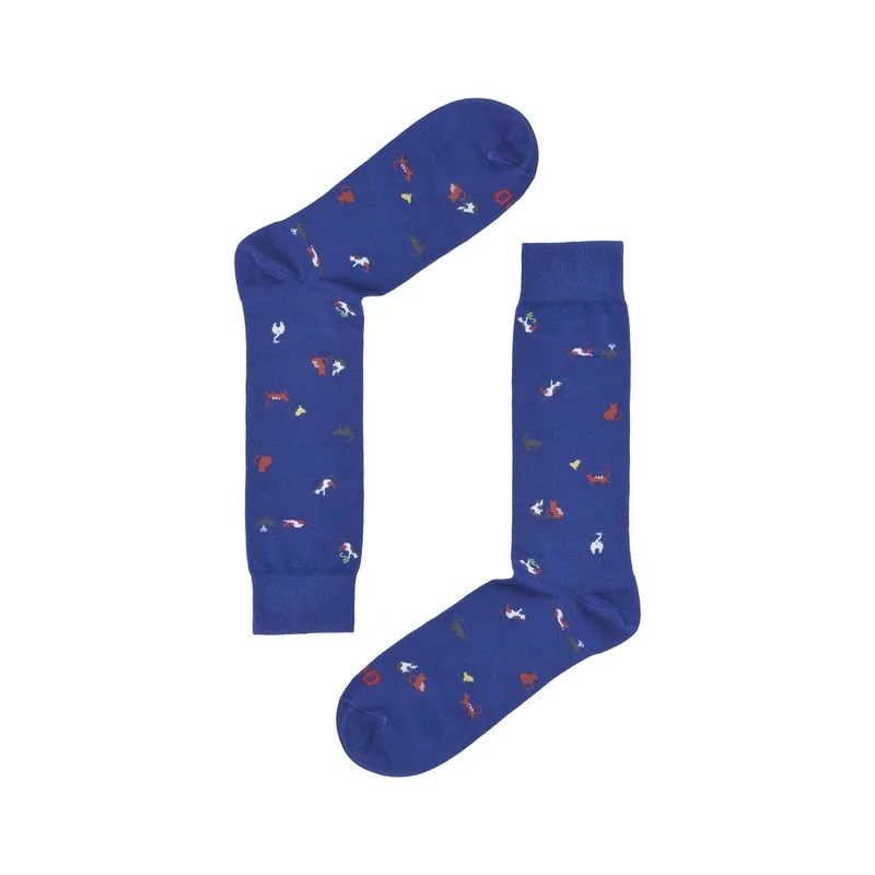 Men's Crew socks Cats