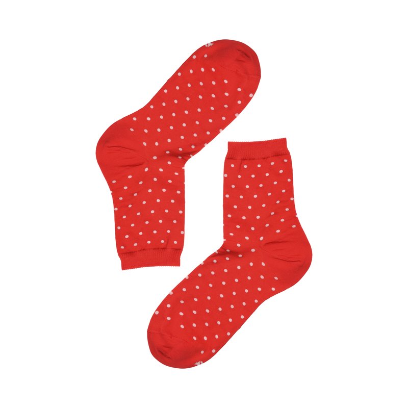 Women's extralight polka dot socks