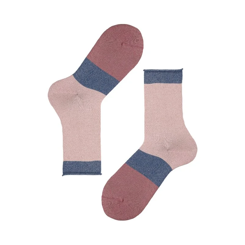 Women's color block socks