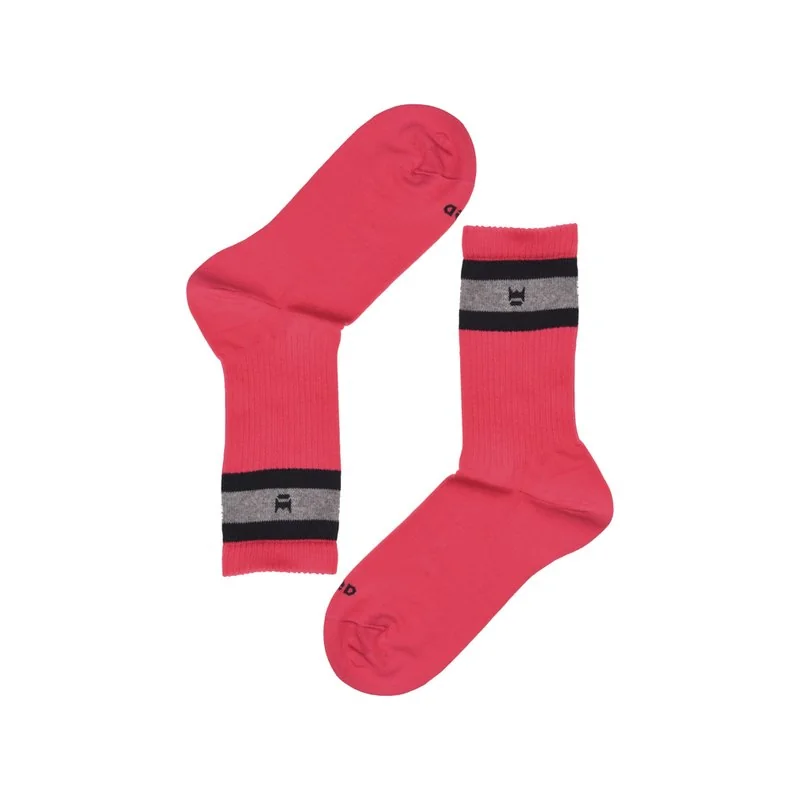 Women's sporty socks with crown in organic cotton