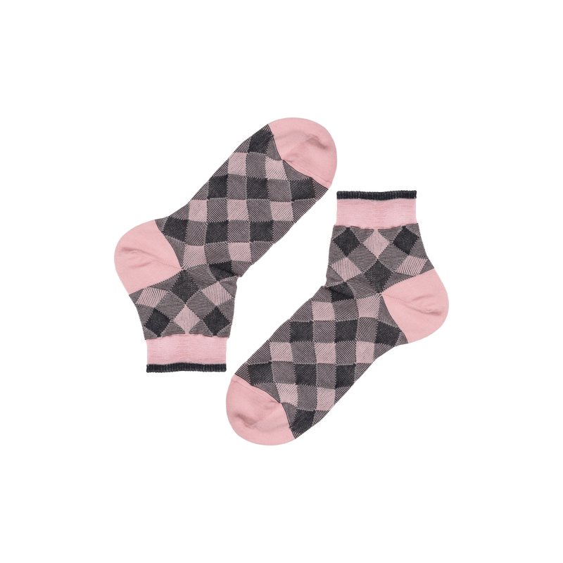 Women's heritage jacquard maxi rhombuses socks