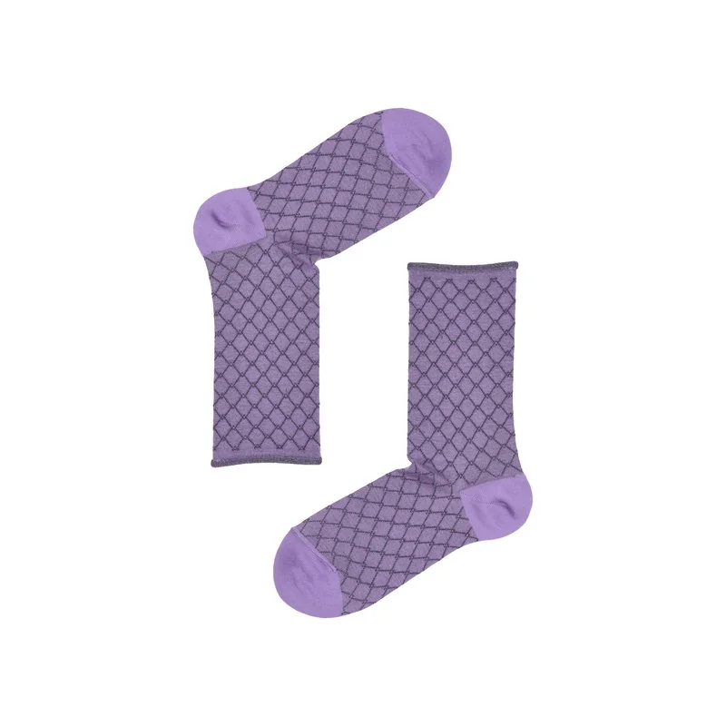 Women's vanisè socks with rhombuses