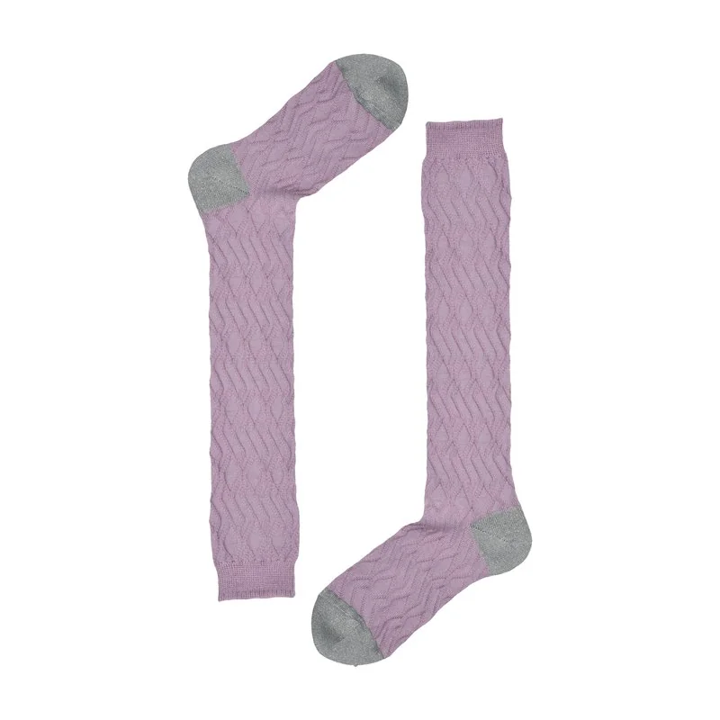 Women's long socks Links rhombuses