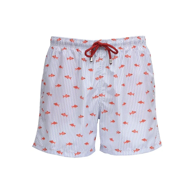Herringbone Fish Swimwear Shorts