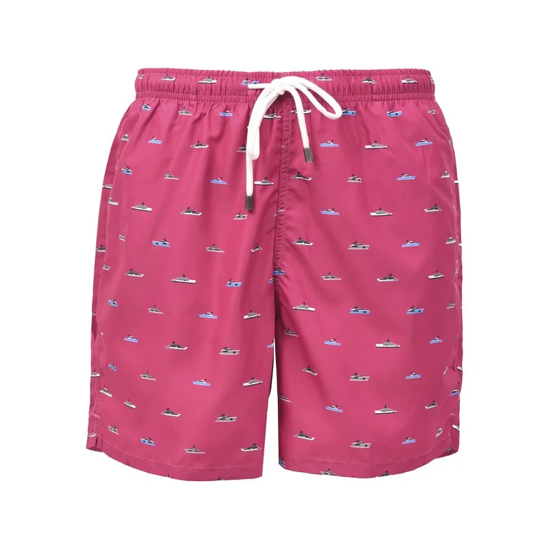 Yatch Swimwear Shorts - Fuchsia