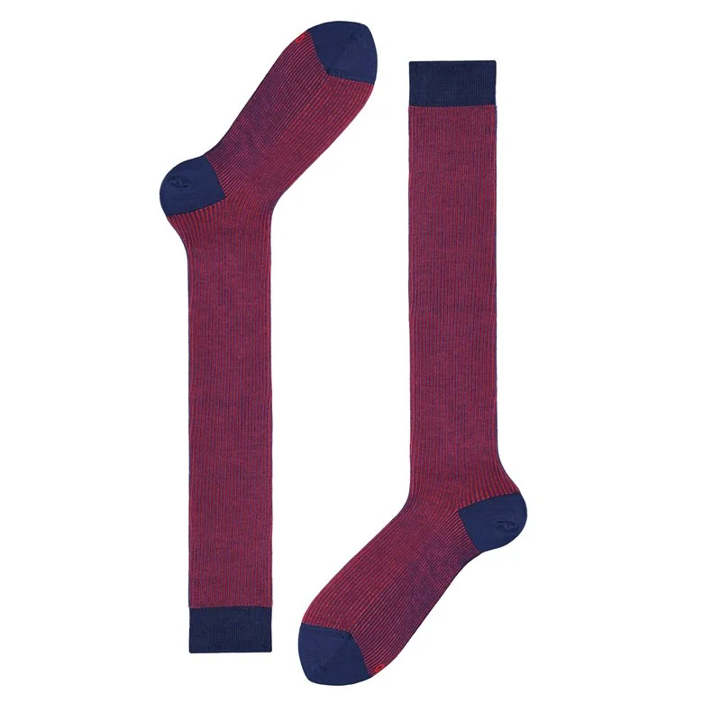 Men vanisè 2/2 Ribbed long socks