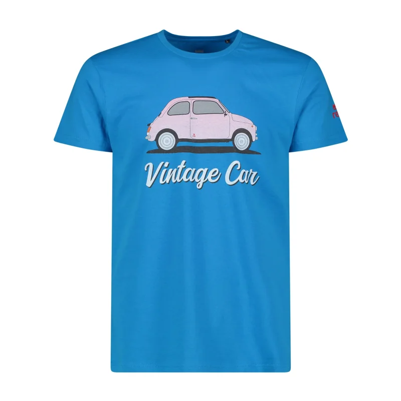 T-shirt Vintage car - Turchese