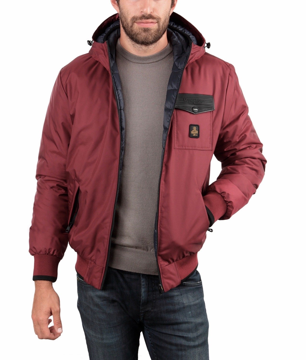 REVERSIBLE BLUNT JACKET